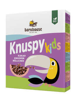 Barnhouse Knuspy Kids, Knusperbällchen Reis Kakao 250g/A MHD 26.11.2023