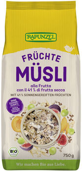 Rapunzel Früchte Müsli 750g MHD 08.01.2025