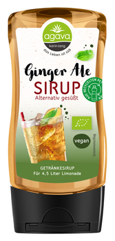 agava Ginger Ale Sirup Spenderflasche 350g MHD 25.12.2024