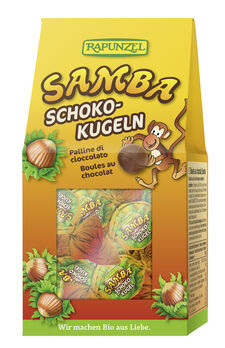 Rapunzel Samba Schoko-Kugeln 96g MHD 16.01.2025