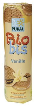 Pural Bio Bis Vanille-Doppelkekse 300g MHD 24.03.2025