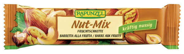 Rapunzel Fruchtschnitte Nut-Mix 40g MHD 04.06.2024