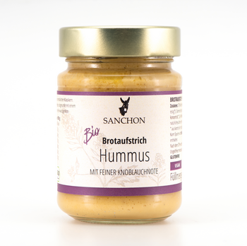 Sanchon Brotaufstrich Hummus 180g/A MHD 30.06.2024