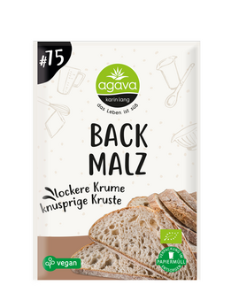 agava Backmalz 30g MHD 08.02.2025