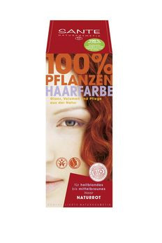SANTE Pflanzen Haarfarben Pulver naturrot 100g MHD 31.01.2023 | dekorative  Kosmetik | Naturkosmetik