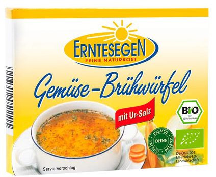 Erntesegen Gemüse-Brühwürfel 6 Stück MHD 19.12.2024