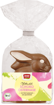 Rosengarten Vollmilch-Osterhase sitzend 60g/S MHD 02.09.2023