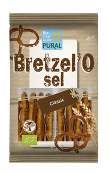 Pural Bretzel' O sel Laugengebäck mit Salz 100g MHD 01.01.2025