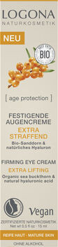 LOGONA AGE PROTECTION Straffende Augencreme 15ml MHD 31.05.2024