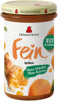 Zwergenwiese Fruchtaufstrich Fein Aprikose 280g MHD 03.08.2024