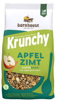 Barnhouse Krunchy Apfel-Zimt 375g MHD 17.01.2025