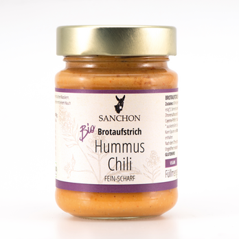 Sanchon Brotaufstrich Hummus Chili 180g/A MHD 30.06.2024