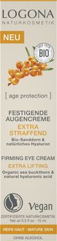 LOGONA AGE PROTECTION Straffende Augencreme 15ml MHD 31.05.2024