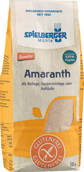 Spielberger Amaranth, glutenfrei, demeter - 500g MHD 20.02.2025