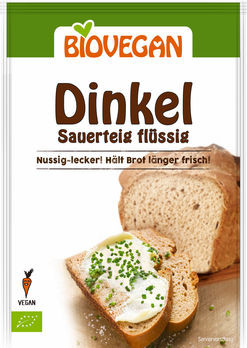 Biovegan Sauerteig flüssig Dinkel 100g MHD 30.04.2023