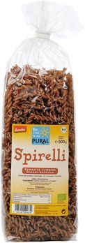 Pural Dinkel Spirelli dunkel demeter 500g MHD 12.11.2024