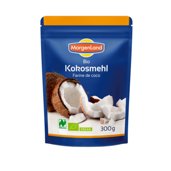 MorgenLand Kokosmehl 300g MHD 18.08.2024