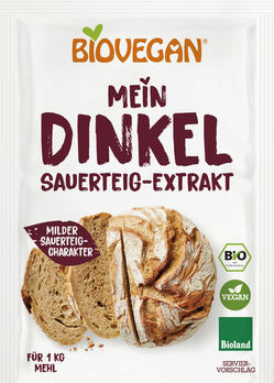 Biovegan Sauerteig Extrakt Dinkel 30g MHD 30.11.2024