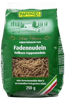 Rapunzel Fadennudeln, Vollkorn 250g MHD 17.10.2024