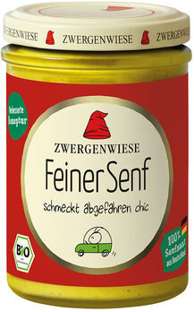 Zwergenwiese Feiner Senf 160ml MHD 13.09.2024