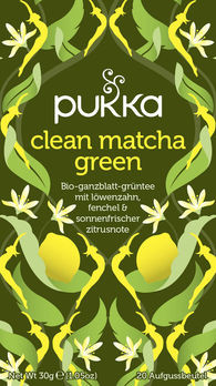 Pukka Clean Matcha Green 20 Beutel MHD 30.06.2024