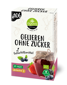 agava Gelieren ohne Zucker 3x50g MHD 07.06.2024