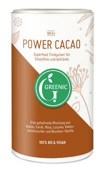 GREENIC Power Cacao Trinkpulver Mischung 175g/A MHD 30.06.2024