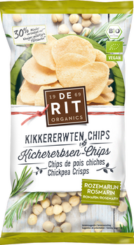 De Rit Kichererbsen-Chips Rosmarin 75g (beschädigte Verpackung) MHD 19.01.2025