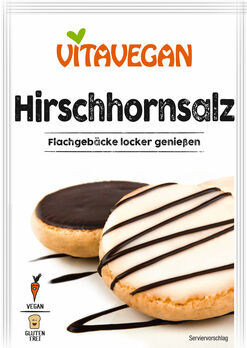 Biovegan Hirschhornsalz konventionell 20g MHD 31.08.2024