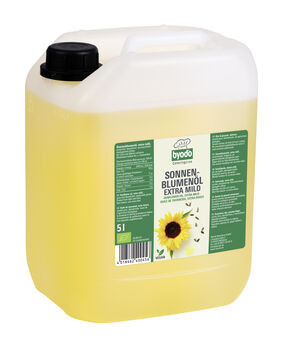 Byodo Sonnenblumenöl extra mild 5l MHD 25.06.2024