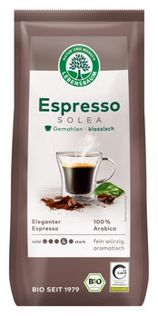 Lebensbaum Solea Espresso gemahlen 250g MHD 27.01.2025