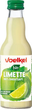 Voelkel Limettensaft 0,2l + 0,15 EUR Pfand MHD 01.11.2024